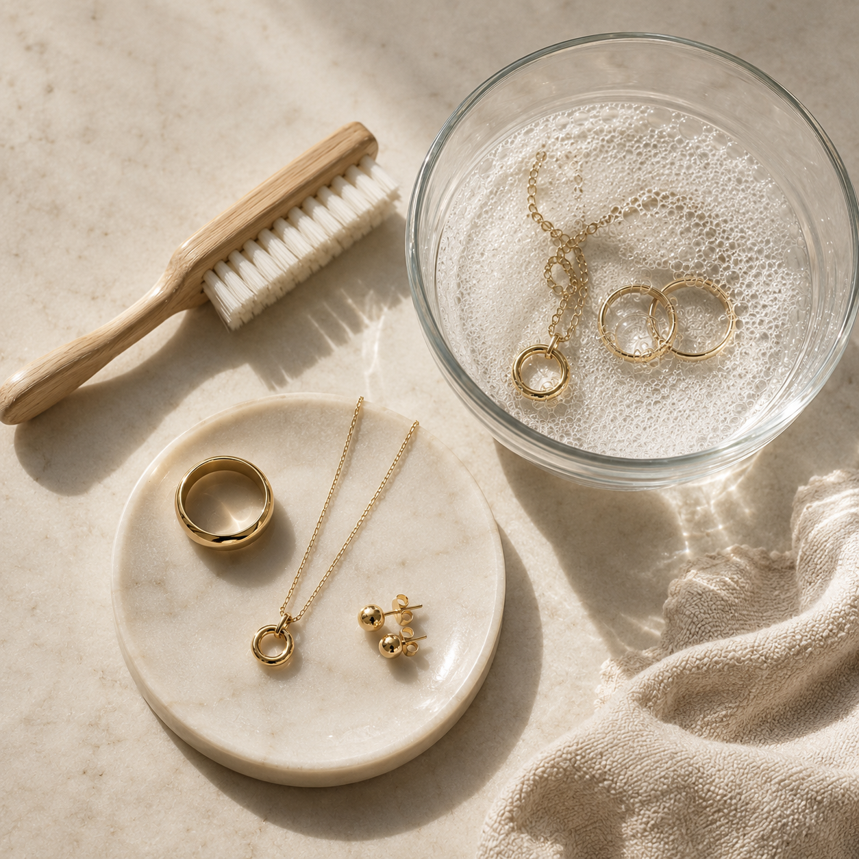 How to Clean Gold Jewelry at Home: The Everyday Care Guide