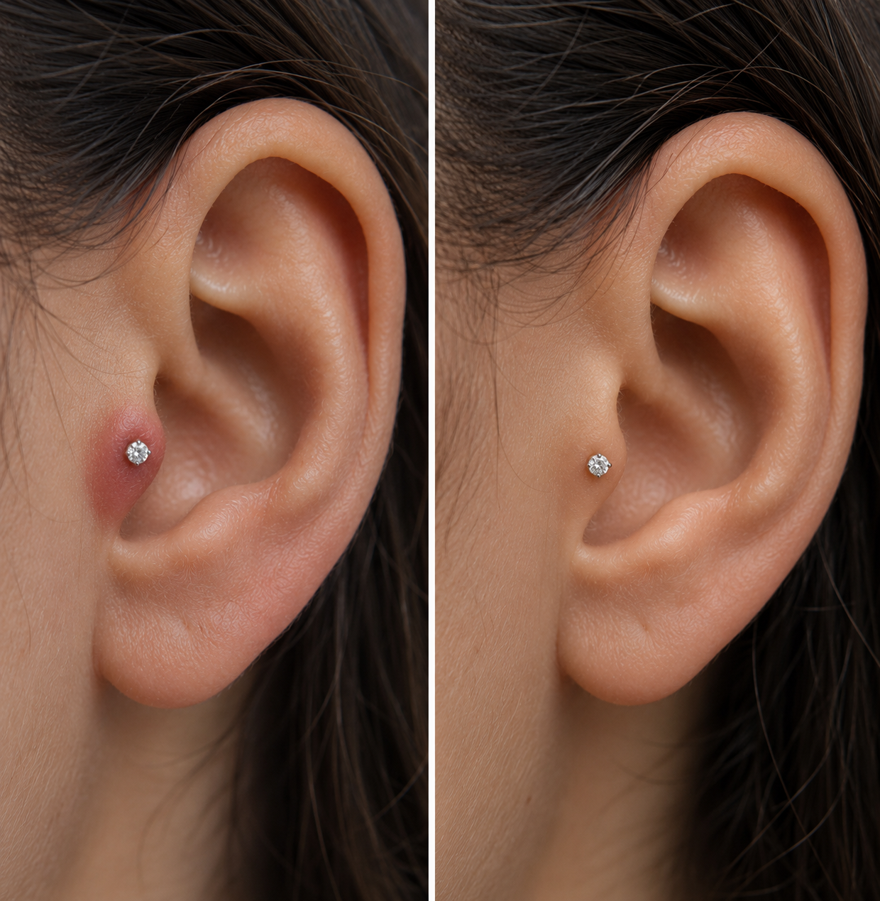 Piercing Bump vs Keloid - Visual Guide to Identifying and Treating Post-Piercing Complications