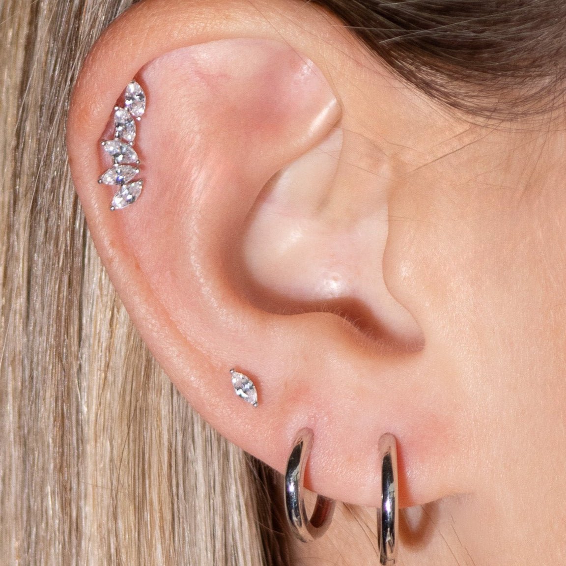 Lobe & Cartilage Piercing Earrings