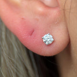 Diamond Flat Back Stud