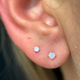 Opal Flat Back Stud