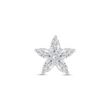 Marquise Flower Flat Back Earring