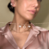 Cursive Diamond Initial Necklace