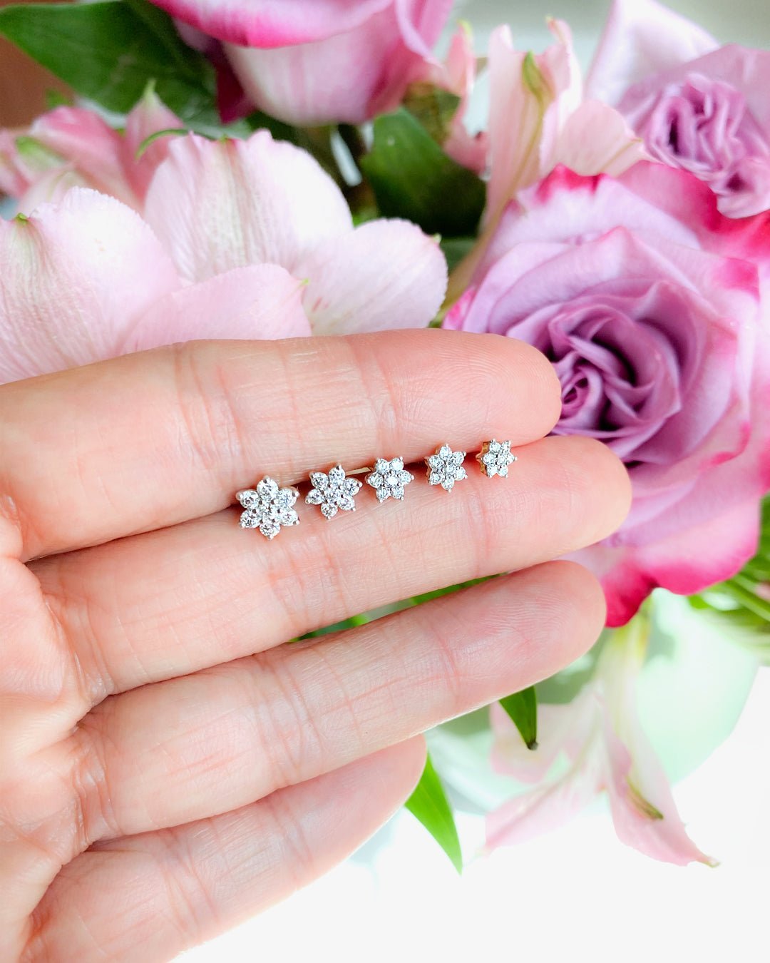 Diamond Flower Flat Back Stud Estella Collection #product_description# 18380 14k Birthstone Birthstone Earrings #tag4# #tag5# #tag6# #tag7# #tag8# #tag9# #tag10# 5MM