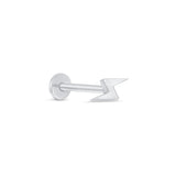 Lightning Bolt Flat Back Stud