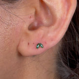 Emerald Double Marquise Earring