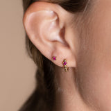 Bezel Set Pink Ruby Flat Back Stud Earrings Estella Collection #product_description# 18300 14k Birthstone Cartilage Earring #tag4# #tag5# #tag6# #tag7# #tag8# #tag9# #tag10# 2MM 5MM