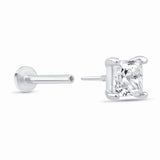 Cubic Zirconia Princess Cut Earring in Solid 14k White Gold Earrings Estella Collection #product_description# 18590 new New Arrivals test test mechanic #tag4# #tag5# #tag6# #tag7# #tag8# #tag9# #tag10#