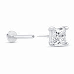 Cubic Zirconia Princess Cut Earring in Solid 14k White Gold Earrings Estella Collection #product_description# 18590 new New Arrivals test test mechanic #tag4# #tag5# #tag6# #tag7# #tag8# #tag9# #tag10#