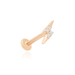 Diamond Pavé Studded Lightning Bolt Flat Back Stud Earrings Estella Collection #product_description# 17968 14k April Birthstone Birthstone #tag4# #tag5# #tag6# #tag7# #tag8# #tag9# #tag10# 5MM