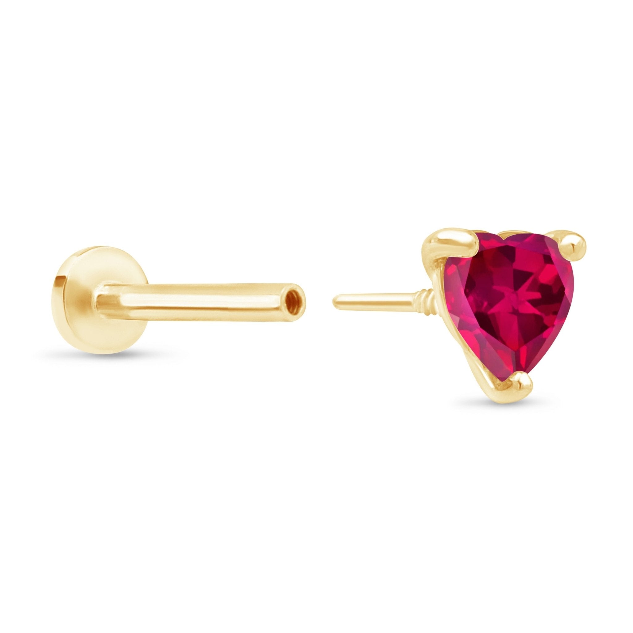 Ruby Heart Flat Back Stud Earrings Estella Collection #product_description# 18595 test test mechanic #tag4# #tag5# #tag6# #tag7# #tag8# #tag9# #tag10#