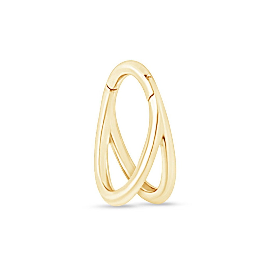 Twin Band Statement Hoop in Solid Yellow Gold Earrings Estella Collection #product_description# 18603 #tag4# #tag5# #tag6# #tag7# #tag8# #tag9# #tag10#