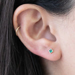 Princess Cut Emerald Flat Back Earring in Bezel Set Solid 14k Gold Earrings Estella Collection #product_description# 18316 14k Cartilage Earring Cartilage Earrings #tag4# #tag5# #tag6# #tag7# #tag8# #tag9# #tag10# 5MM