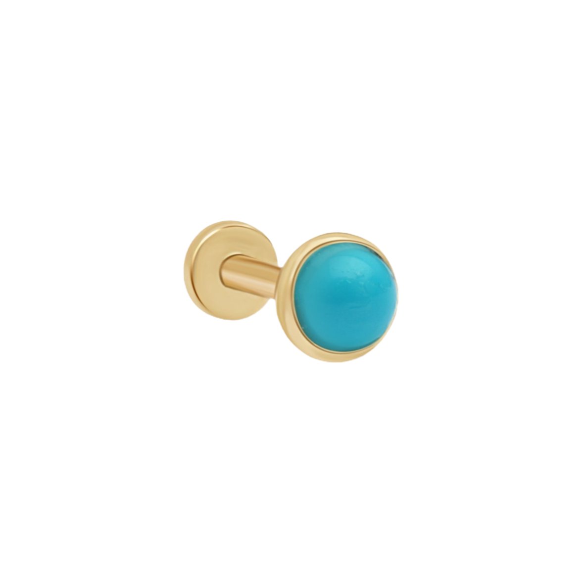 Turquoise Cabochon Flat Back Stud Bezel Earrings Estella Collection #product_description# 17921 14k Birthstone Birthstone Earrings #tag4# #tag5# #tag6# #tag7# #tag8# #tag9# #tag10# 5MM