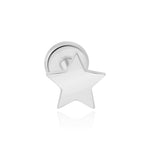 White Gold Star Flat Back Stud, 4mm Earrings Estella Collection #product_description# 18282 14k Cartilage Earring Cartilage Earrings #tag4# #tag5# #tag6# #tag7# #tag8# #tag9# #tag10# 5MM