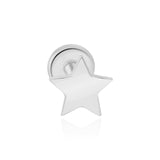 White Gold Star Flat Back Stud, 4mm Earrings Estella Collection #product_description# 18282 14k Cartilage Earring Cartilage Earrings #tag4# #tag5# #tag6# #tag7# #tag8# #tag9# #tag10# 5MM