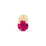 Ruby Cartilage Flat Back Earring