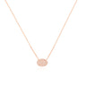 Oval Diamond PavÃ© Station Necklace Necklaces Estella Collection #product_description# 17707 14k Diamond Gemstone #tag4# #tag5# #tag6# #tag7# #tag8# #tag9# #tag10#