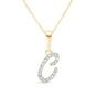 Cursive Diamond Initial Necklace - C Necklaces Estella Collection #product_description# 18557 14k Diamond Gemstone #tag4# #tag5# #tag6# #tag7# #tag8# #tag9# #tag10# 14k Yellow Gold