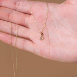 Cursive Diamond Initial Necklace - D Necklaces Estella Collection #product_description# 18557 14k Diamond Gemstone #tag4# #tag5# #tag6# #tag7# #tag8# #tag9# #tag10# 14k White Gold