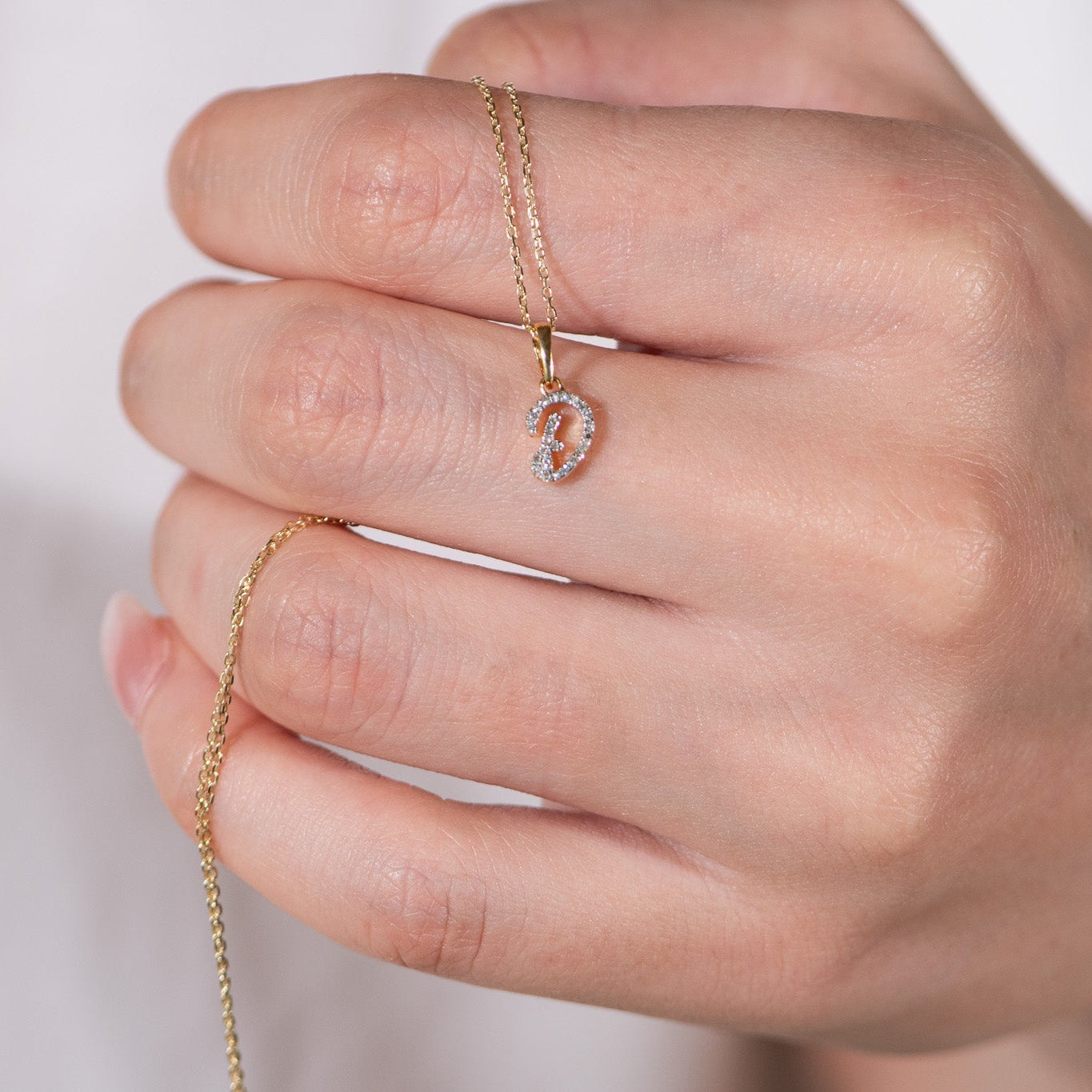 Cursive Diamond Initial Necklace - D Necklaces Estella Collection #product_description# 18557 14k Diamond Gemstone #tag4# #tag5# #tag6# #tag7# #tag8# #tag9# #tag10# 14k White Gold
