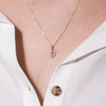 Cursive Diamond Initial Necklace - D Necklaces Estella Collection #product_description# 18557 14k Diamond Gemstone #tag4# #tag5# #tag6# #tag7# #tag8# #tag9# #tag10# 14k White Gold