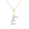 Cursive Diamond Initial Necklace - E Necklaces Estella Collection #product_description# 18557 14k Diamond Gemstone #tag4# #tag5# #tag6# #tag7# #tag8# #tag9# #tag10# 14k Yellow Gold