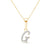 Cursive Diamond Initial Necklace - G Necklaces Estella Collection #product_description# 18557 14k Diamond Gemstone #tag4# #tag5# #tag6# #tag7# #tag8# #tag9# #tag10# 14k Yellow Gold