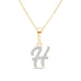 Cursive Diamond Initial Necklace - H Necklaces Estella Collection #product_description# 18557 14k Diamond Gemstone #tag4# #tag5# #tag6# #tag7# #tag8# #tag9# #tag10# 14k Yellow Gold