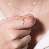 Cursive Diamond Initial Necklace - I Necklaces Estella Collection #product_description# 18557 14k Diamond Gemstone #tag4# #tag5# #tag6# #tag7# #tag8# #tag9# #tag10# 14k Yellow Gold