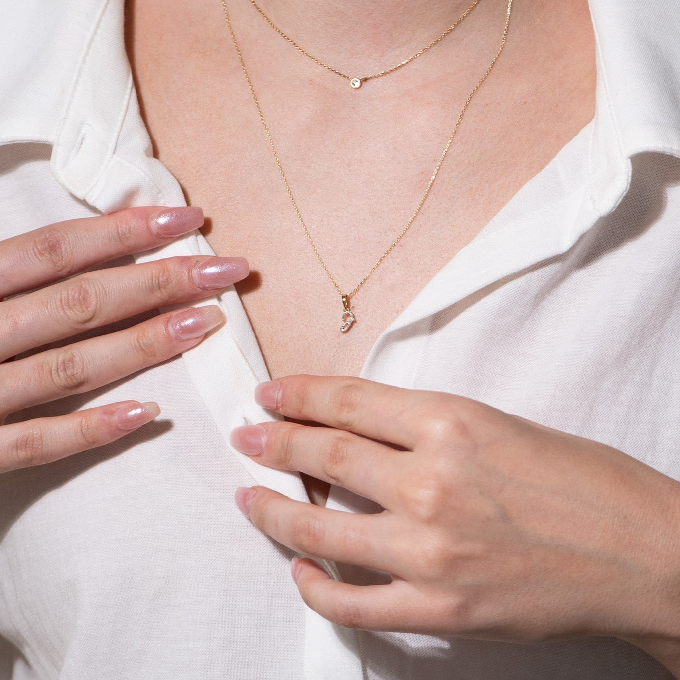 Cursive Diamond Initial Necklace - J Necklaces Estella Collection #product_description# 18557 14k Diamond Gemstone #tag4# #tag5# #tag6# #tag7# #tag8# #tag9# #tag10# 14k Yellow Gold