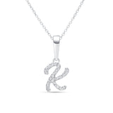 Cursive Diamond Initial Necklace - K Necklaces Estella Collection #product_description# 18557 14k Diamond Gemstone #tag4# #tag5# #tag6# #tag7# #tag8# #tag9# #tag10# 14k White Gold