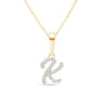 Cursive Diamond Initial Necklace - K Necklaces Estella Collection #product_description# 18557 14k Diamond Gemstone #tag4# #tag5# #tag6# #tag7# #tag8# #tag9# #tag10# 14k Yellow Gold