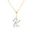 Cursive Diamond Initial Necklace - K Necklaces Estella Collection #product_description# 18557 14k Diamond Gemstone #tag4# #tag5# #tag6# #tag7# #tag8# #tag9# #tag10# 14k Yellow Gold