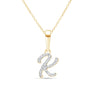 Cursive Diamond Initial Necklace - K Necklaces Estella Collection #product_description# 18557 14k Diamond Gemstone #tag4# #tag5# #tag6# #tag7# #tag8# #tag9# #tag10# 14k Yellow Gold