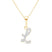 Cursive Diamond Initial Necklace - L Necklaces Estella Collection #product_description# 18557 14k Diamond Gemstone #tag4# #tag5# #tag6# #tag7# #tag8# #tag9# #tag10# 14k Yellow Gold
