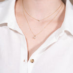 Cursive Diamond Initial Necklace - M Necklaces Estella Collection #product_description# 18557 14k Diamond Gemstone #tag4# #tag5# #tag6# #tag7# #tag8# #tag9# #tag10# 14k Yellow Gold