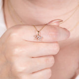 Cursive Diamond Initial Necklace - M Necklaces Estella Collection #product_description# 18557 14k Diamond Gemstone #tag4# #tag5# #tag6# #tag7# #tag8# #tag9# #tag10# 14k Yellow Gold