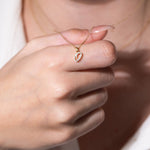 Cursive Diamond Initial Necklace - Q Necklaces Estella Collection #product_description# 18557 14k Diamond Gemstone #tag4# #tag5# #tag6# #tag7# #tag8# #tag9# #tag10# 14k Yellow Gold