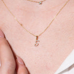 Cursive Diamond Initial Necklace - S Necklaces Estella Collection #product_description# 18557 14k Diamond Gemstone #tag4# #tag5# #tag6# #tag7# #tag8# #tag9# #tag10# 14k Yellow Gold