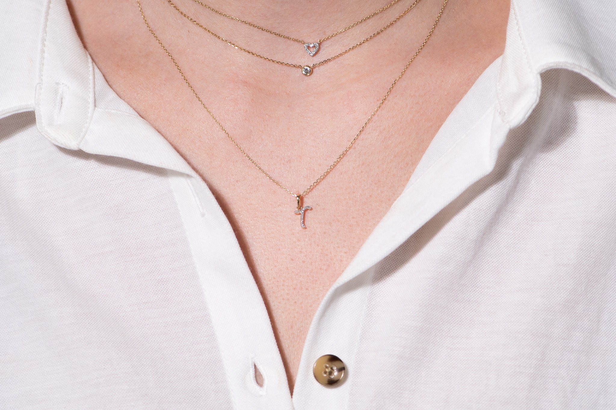 Cursive Diamond Initial Necklace - T Necklaces Estella Collection #product_description# 18557 14k Diamond Gemstone #tag4# #tag5# #tag6# #tag7# #tag8# #tag9# #tag10# 14k Yellow Gold