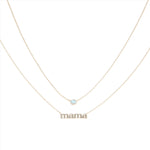 Mama Necklace in Solid 14k Yellow Gold Necklaces Estella Collection #product_description# 18625 new New Arrivals #tag4# #tag5# #tag6# #tag7# #tag8# #tag9# #tag10#
