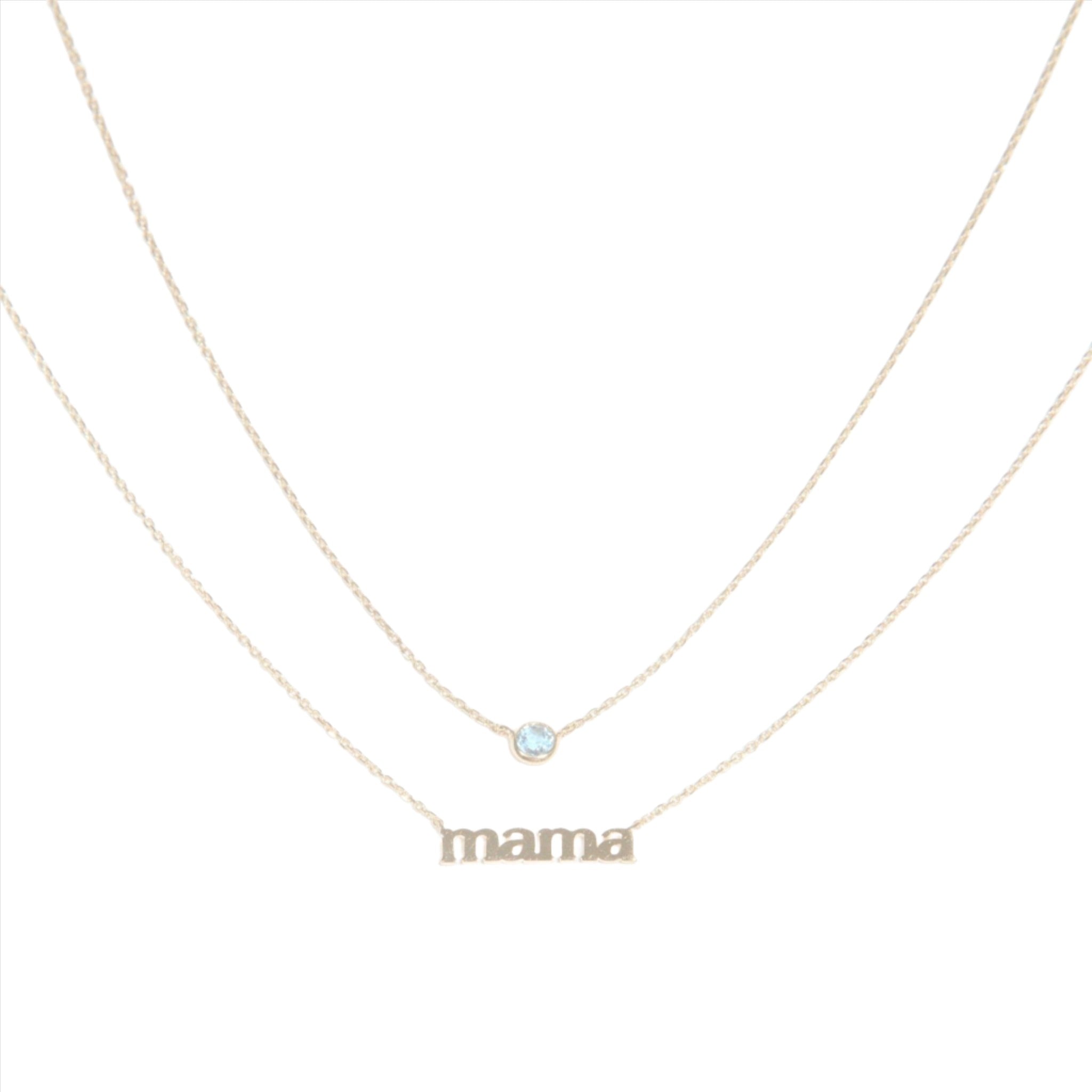 Mama Necklace in Solid 14k Yellow Gold Necklaces Estella Collection #product_description# 18625 new New Arrivals #tag4# #tag5# #tag6# #tag7# #tag8# #tag9# #tag10#