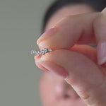 White Gold Diamond Constellation Climber Earring