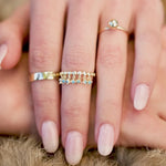 Classic Thick Gold Band in Solid 14k Yellow Gold