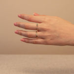 Classic Slim Gold Band in Solid 14k Yellow Gold