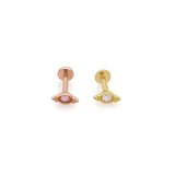 Beaded Marquise Opal Evil Eye Flat Back Stud Estella Collection #product_description# 18138 14k Birthstone Cartilage Earring #tag4# #tag5# #tag6# #tag7# #tag8# #tag9# #tag10# 5MM