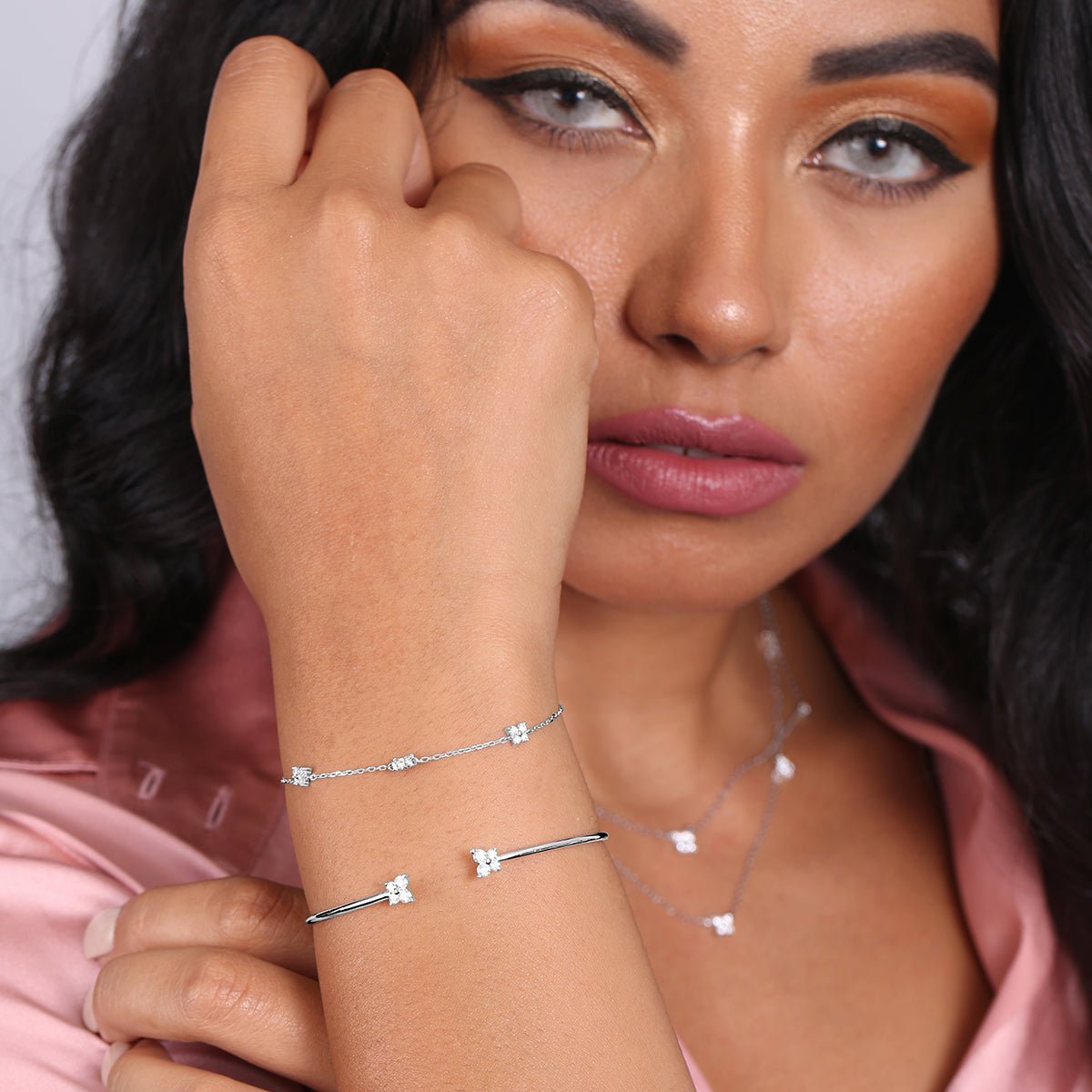 Diamond Butterfly Cuff Bangle Bracelets Estella Collection #product_description# 17385 14k Diamond Gemstone #tag4# #tag5# #tag6# #tag7# #tag8# #tag9# #tag10#
