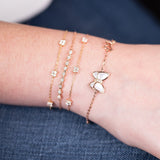 Diamond Station Butterfly Bracelet Bracelets Estella Collection #product_description# 17566 14k Chain Bracelets Diamond #tag4# #tag5# #tag6# #tag7# #tag8# #tag9# #tag10#