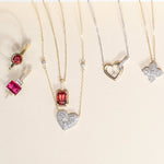 Interlocking Heart Diamond Necklace Bracelets Estella Collection #product_description# 32645 10k 925 Diamond #tag4# #tag5# #tag6# #tag7# #tag8# #tag9# #tag10#